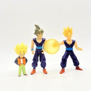 Dragon Ball Z Action Figure Lot Of 3‎ Goku Gohan Toys